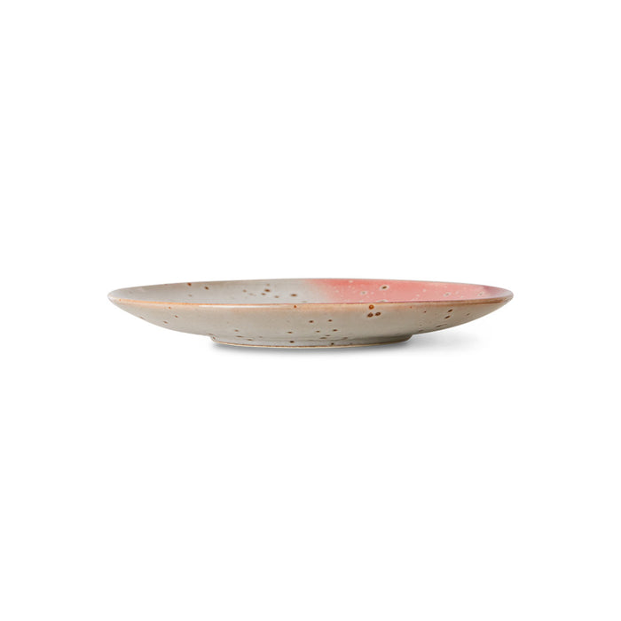 HKliving 70's Dessertbord Ø 17,5 cm - Set van 2 - Lychee
