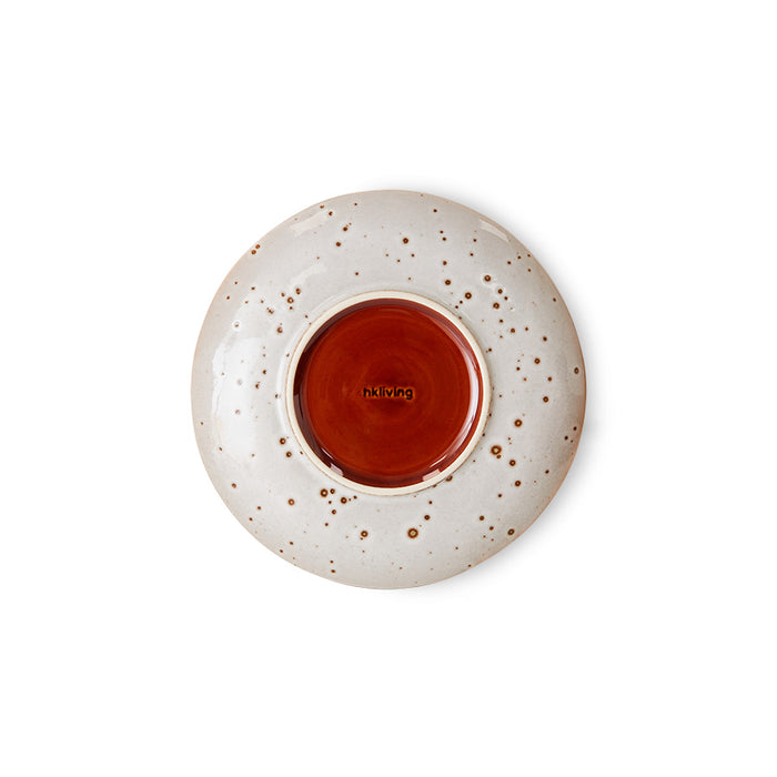 HKliving 70's Dessertbord Ø 17,5 cm - Set van 2 - Lychee