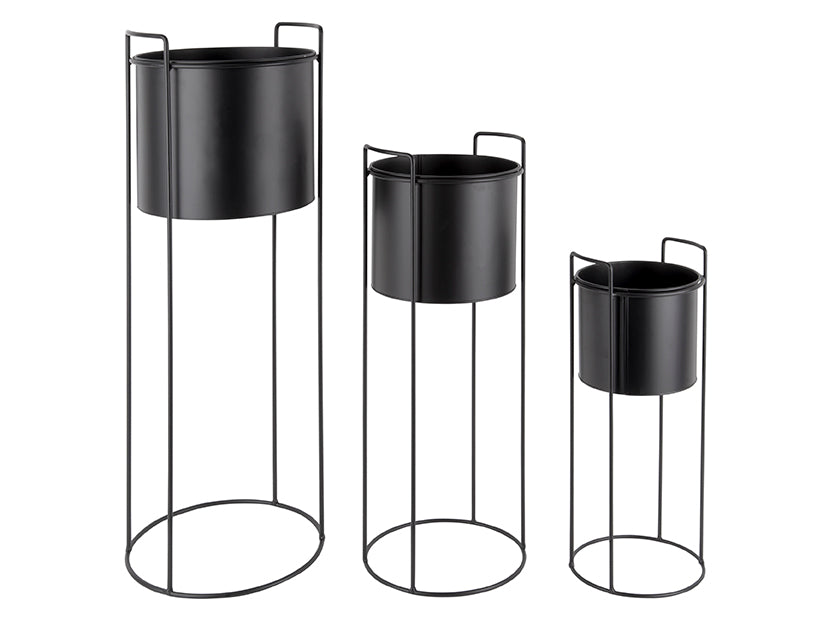 Present Time - Bloempot Set Essence - Zwart