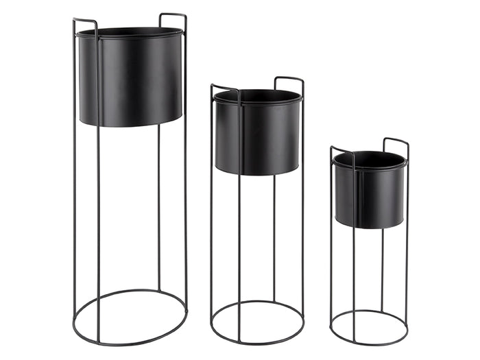 Present Time - Bloempot Set Essence - Zwart