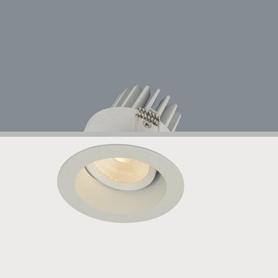 Artdelight Inbouwspot LED Wit Rond Verdiept 8 Watt IP44
