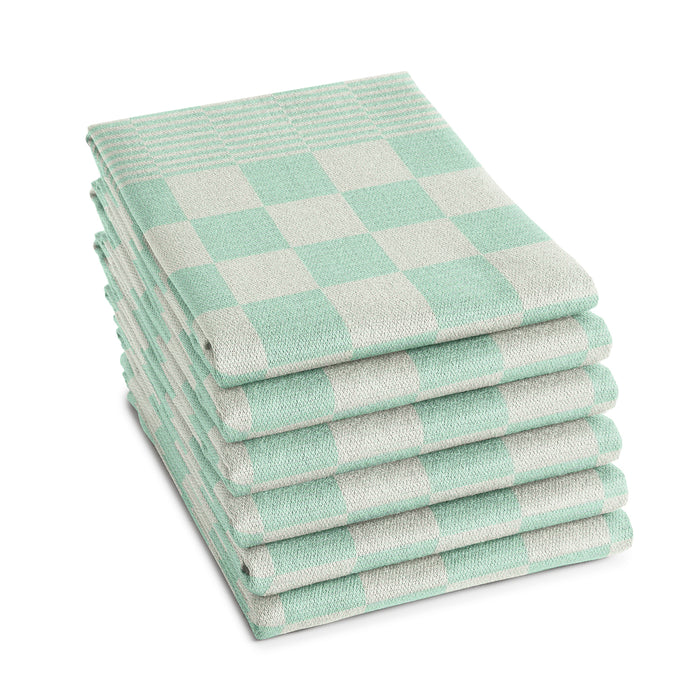 DDDDD theedoek Barbeque - 60x65cm - pastel green - 6 stuks
