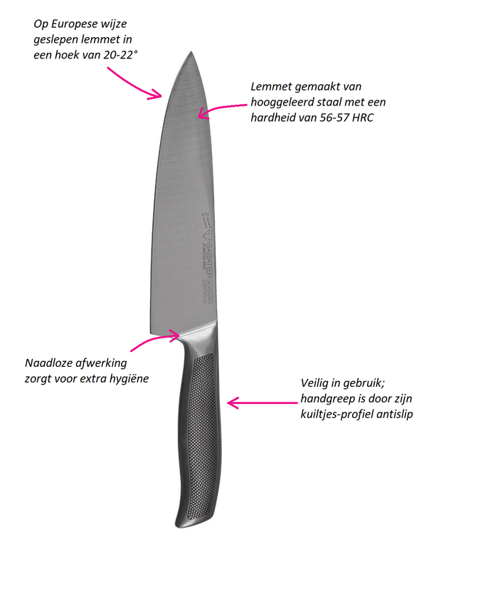 Diamant Sabatier - Diamant Sabatier Riyouri - Santokumes - 17 cm