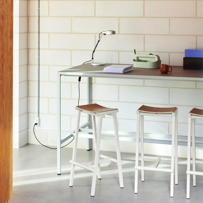 HAY Taburete 8 Barkruk Low H 65 cm - Eggshell