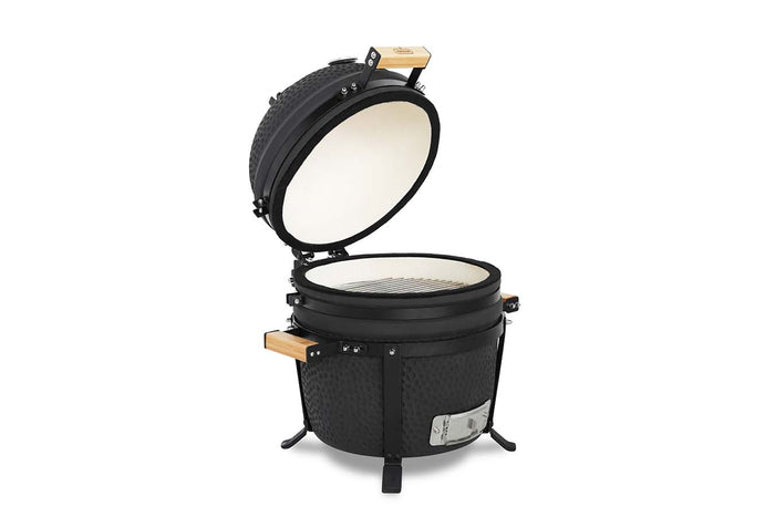 Buccan BBQ - Kamado barbecue - Table Grill 15" - Zwart