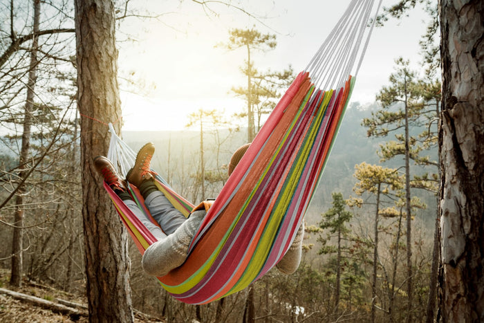 Feel Furniture - Hangmat met draagzak - Tropical - 200cmx100cm