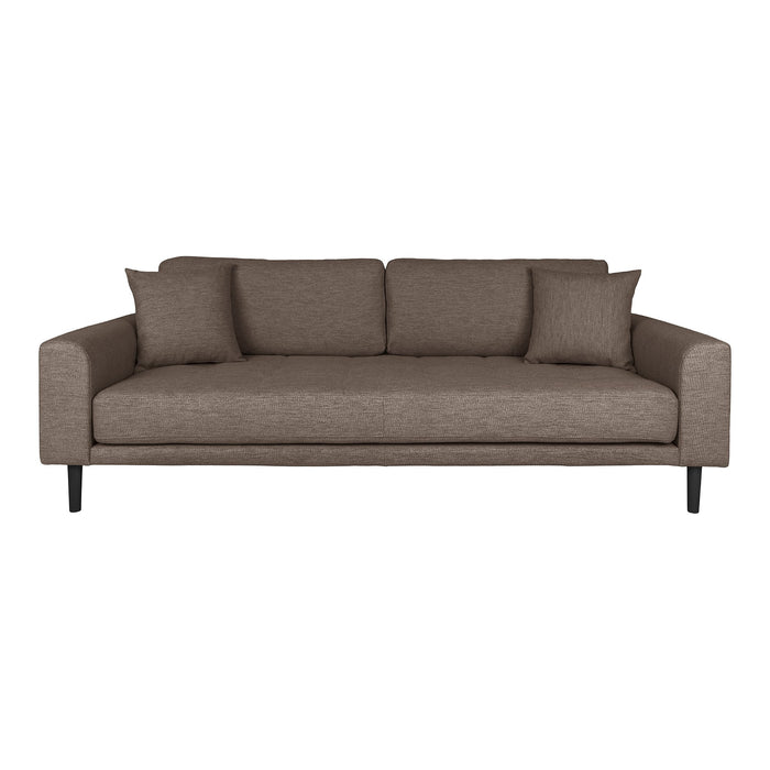 House Nordic - 3-Zits Bank - Bruin - 210x93x76cm - Lido