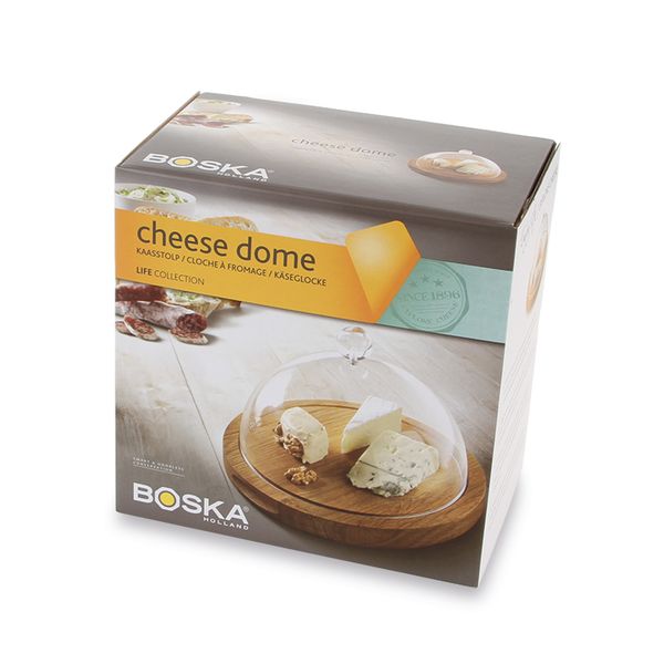 Kaasplank met stolp Friends- Boska