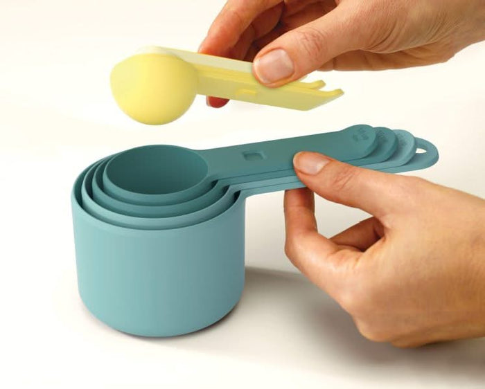 Nest maatlepel Set 8-delig (kleurenmix pastel) - Joseph Joseph