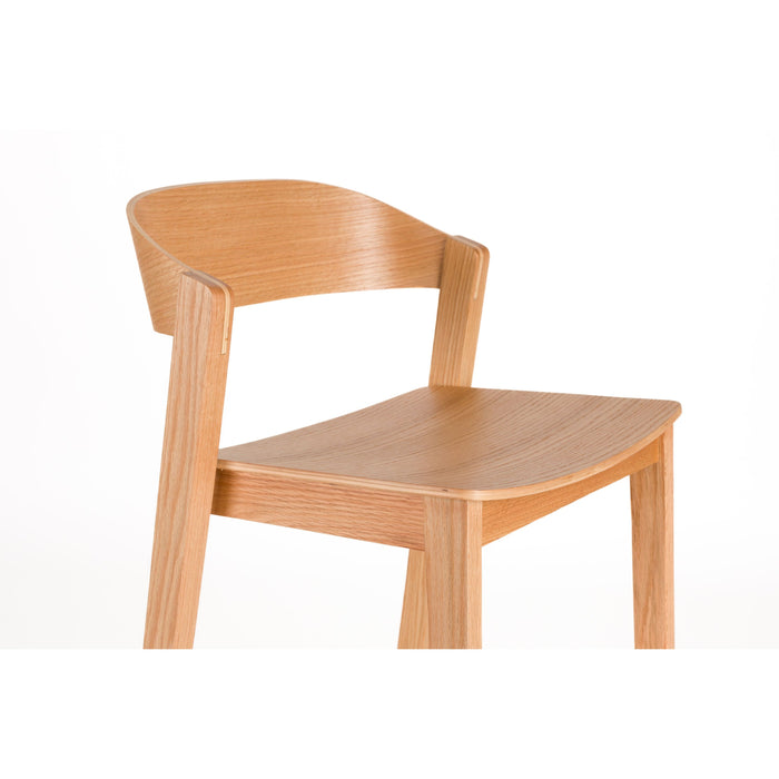 Housecraft Living Wooz Barkruk Eikenhout Bruin