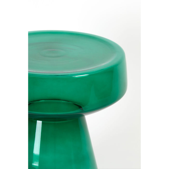Light & Living Light&living Bijzettafel Ø37x44 cm DAKWA glas groen