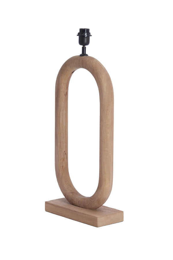 Light&living Lampvoet 30x12x59 cm PACECO hout mat naturel