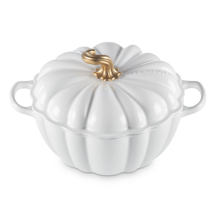 Le Creuset Signature Pompoen Braad/Stoofpan Ø 24 cm - Wit