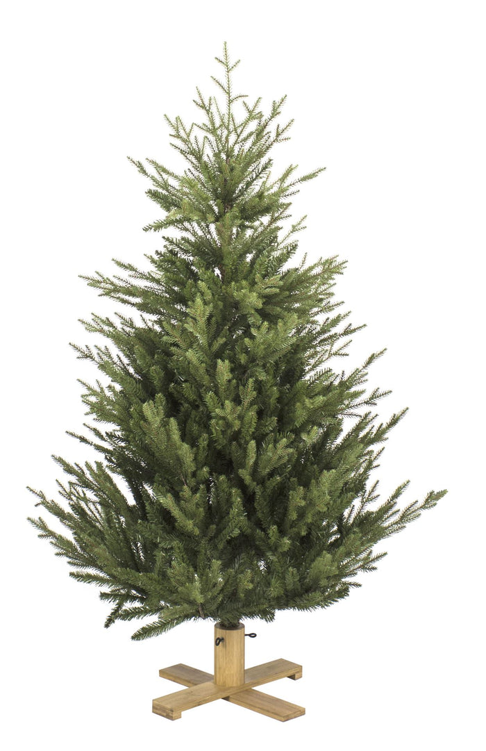 Arkansas Dark Green kunstkerstboom - 243 cm - Donkergroen - Ø155 cm -