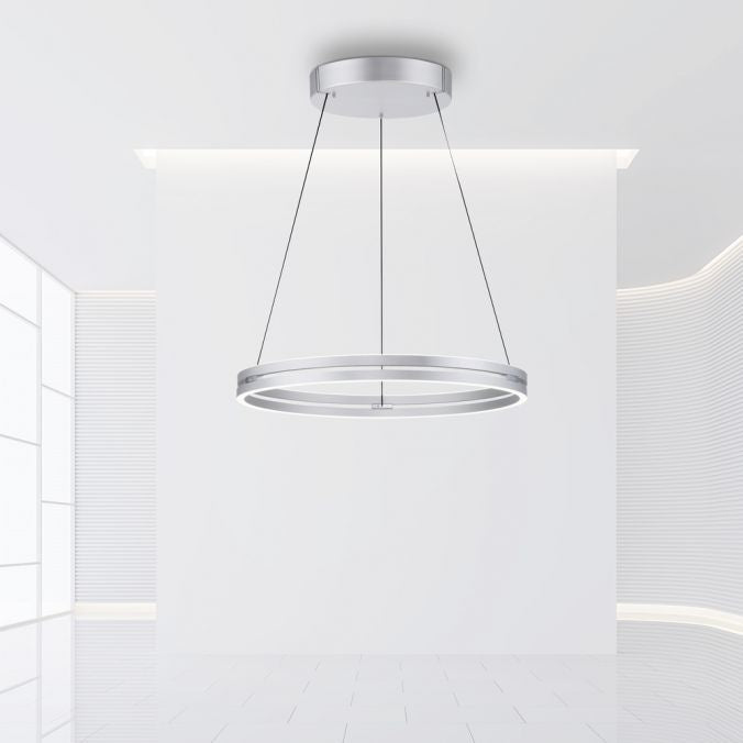 Neuhaus PURE® Neuhaus PURE-MOTO-E-LOOP Hanglamp E-Lift  Aluminium Ø