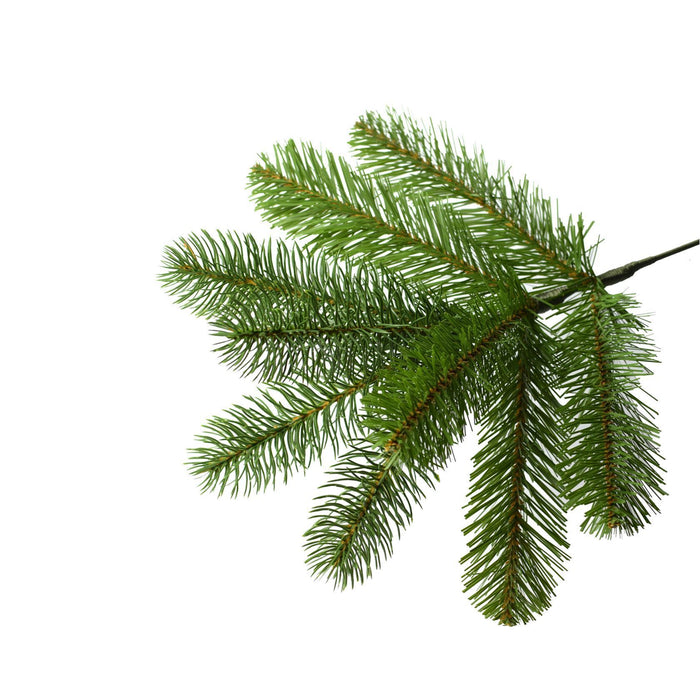 Poly Bayberry Hinged verlichte kunstkerstboom - 198 cm - Groen - Ø130