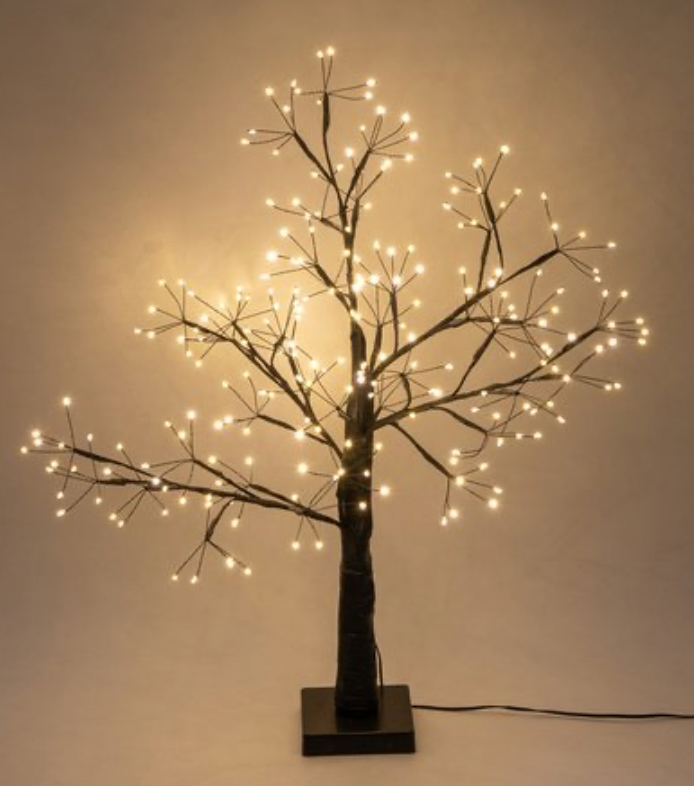 Anna's Collection - Led Black Oak-Tree 60Cm|230Led Classic - 4,5V I...