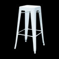 Legend Metalen barkruk wit - 65 cm