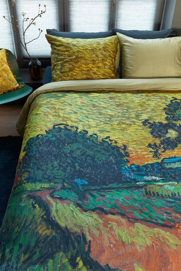 Beddinghouse x Van Gogh Museum Evening Twilight overtrek 240x220- oker