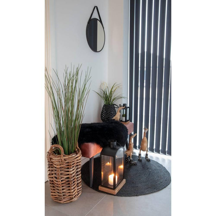 House Nordic - Spiegel met zwart stalen frame - 38 cm