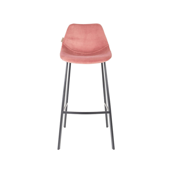 Dutchbone Franky Barkruk Roze 80 cm - Set van 2