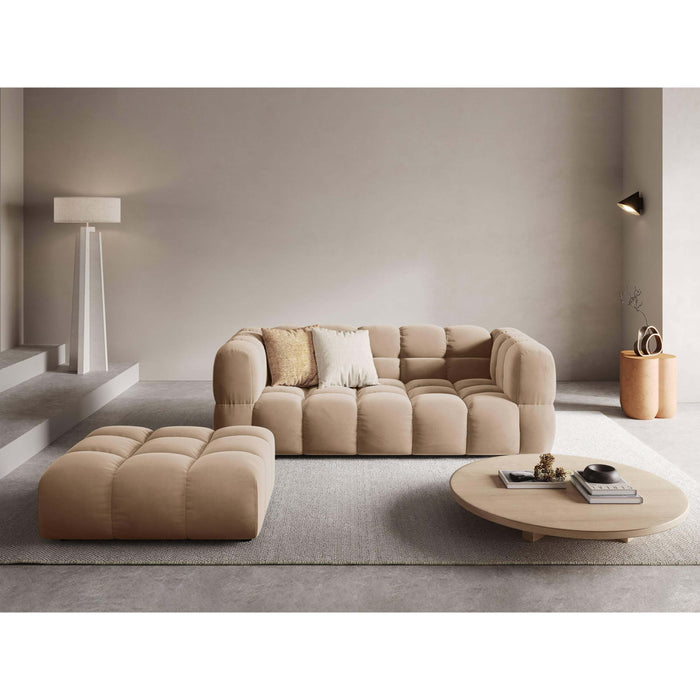 Cosmopolitan Design 3-zitsbank Sky velvet