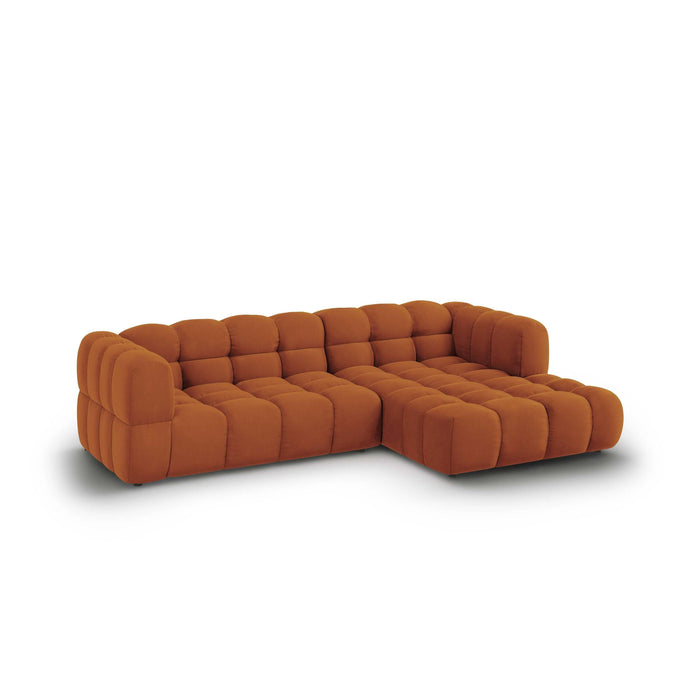 Cosmopolitan Design 4-zits hoekbank Sky rechts velvet