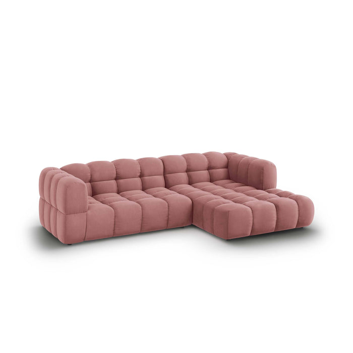 Cosmopolitan Design 4-zits hoekbank Sky rechts velvet