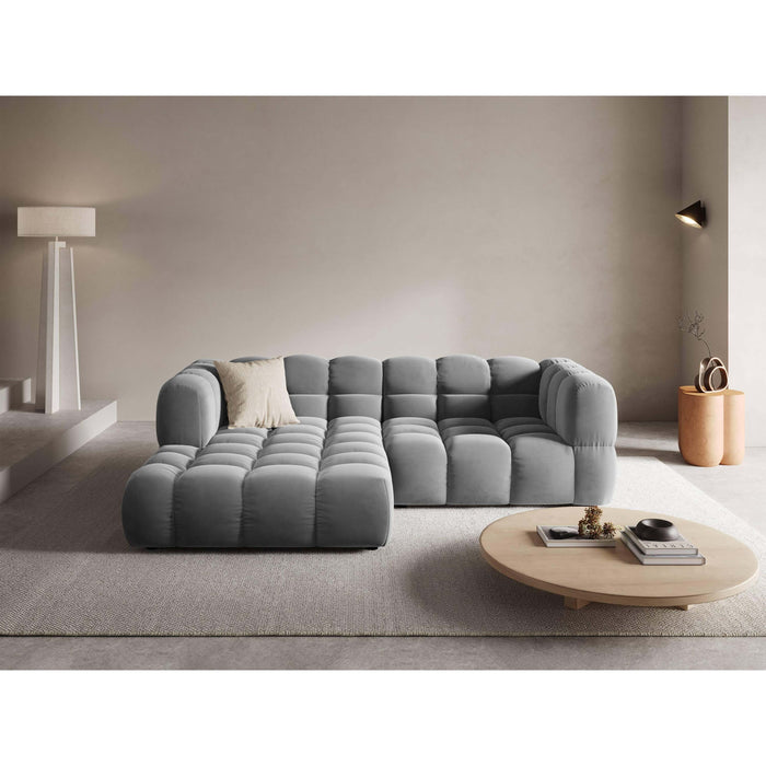 Cosmopolitan Design 3-zits hoekbank Sky links velvet