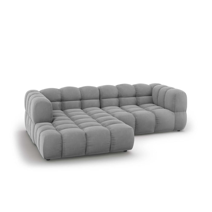 Cosmopolitan Design 3-zits hoekbank Sky links velvet