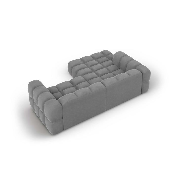 Cosmopolitan Design 3-zits hoekbank Sky links velvet