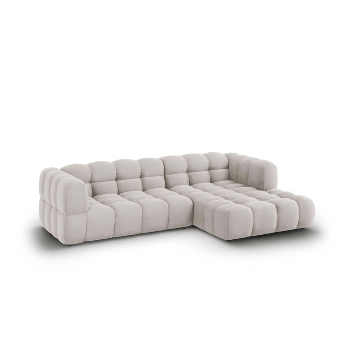 Cosmopolitan Design 4-zits hoekbank Sky rechts velvet