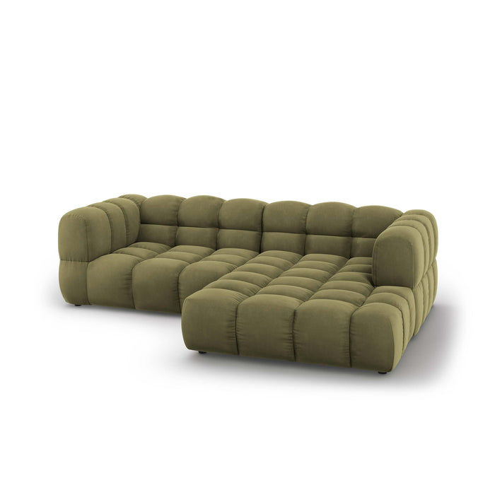 Cosmopolitan Design 3-zits hoekbank Sky rechts velvet