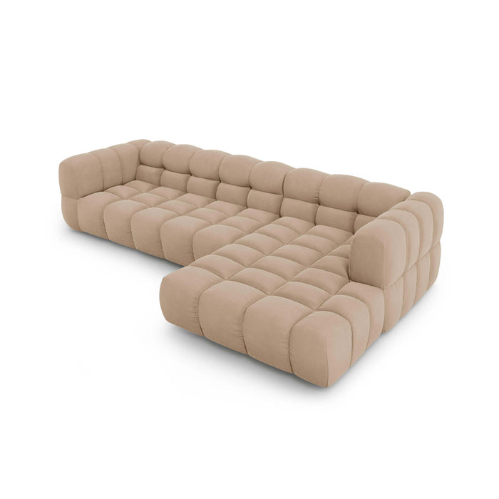 Cosmopolitan Design 4-zits hoekbank Sky rechts velvet