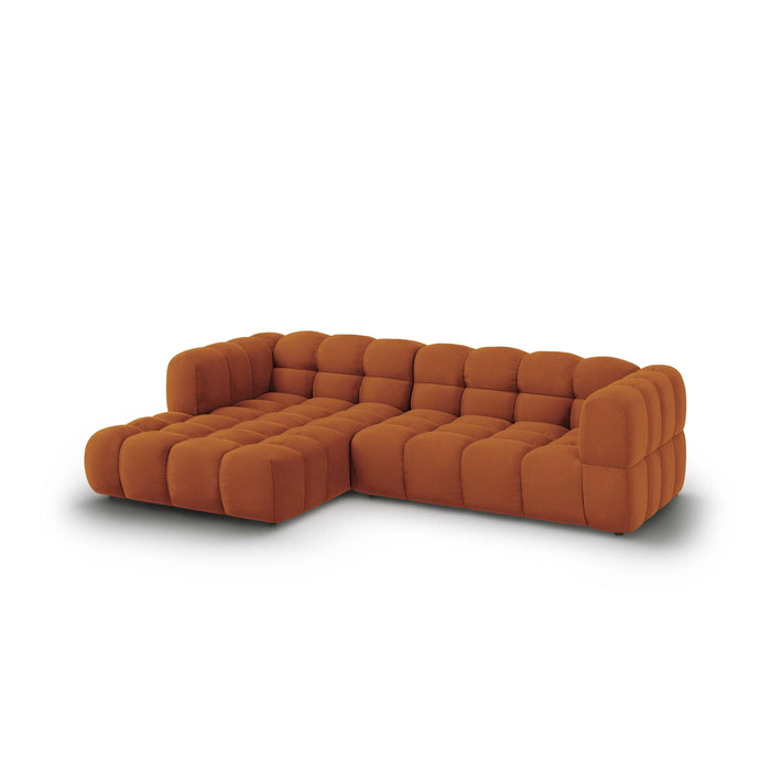 Cosmopolitan Design 4-zits hoekbank Sky links velvet