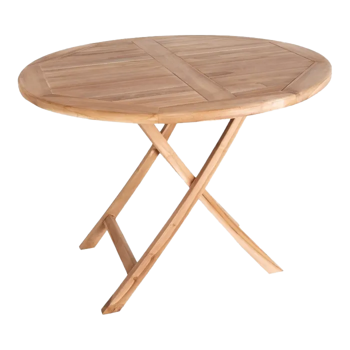 Artichok Jane inklapbare houten tuintafel - Ø 100 x 75 cm