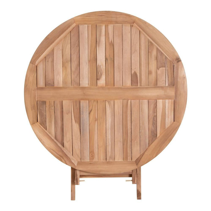 House Nordic Oviedo Ronde Eettafel Teakhout