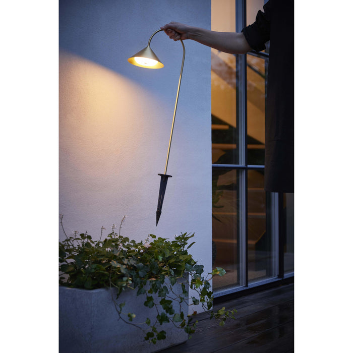 Frandsen Grasp sokkellamp H60 LED oplaadbaar brass