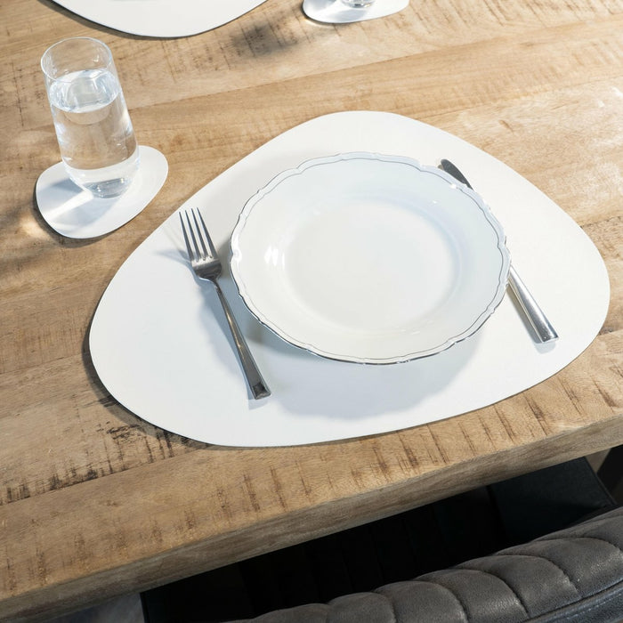 Krumble Placemat set design - 2 stuks - Wit