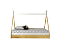 Vipack Tipi Eenpersoonsbed met Bedlade 90 x 200 cm - Naturel Wit