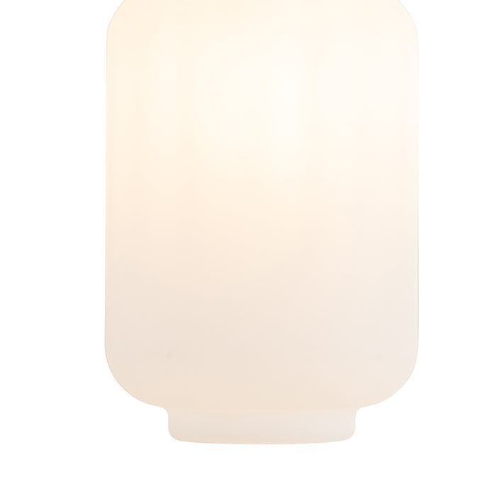 QAZQA Smart buiten hanglamp wit 20cm incl. Wifi A60 - Pion