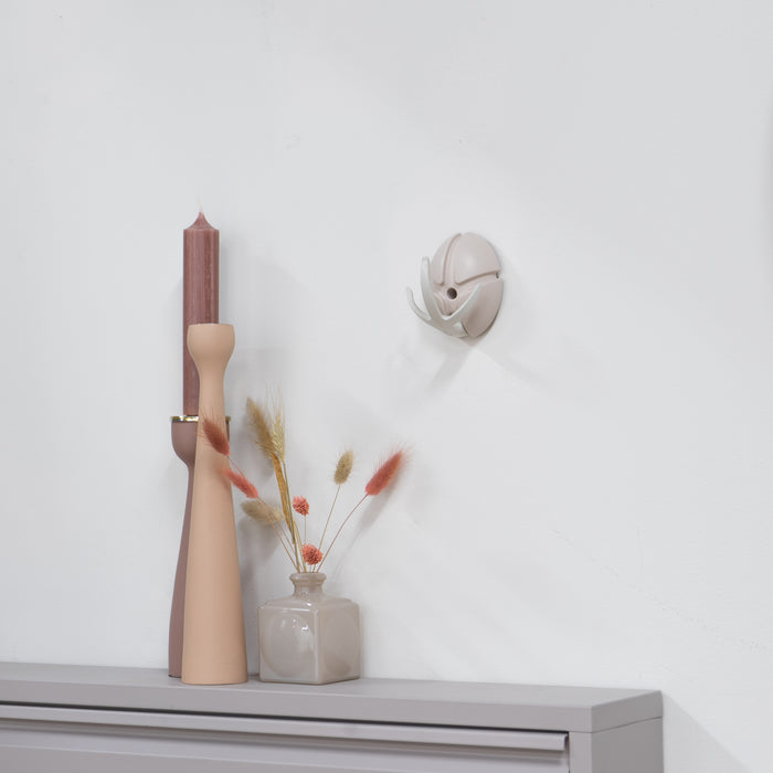 SPINDER DESIGN TICK Wandkapstok - Sand | Sand