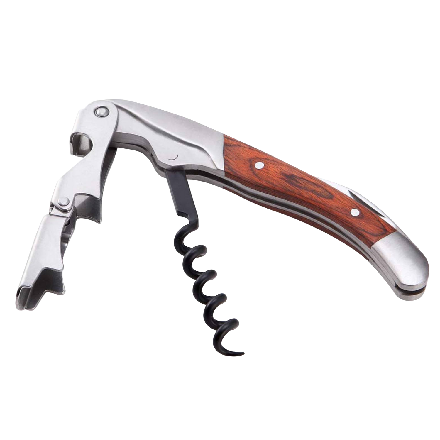 Bar Professional Kelnermes De Luxe 12 cm Hout-roestvrijstaal