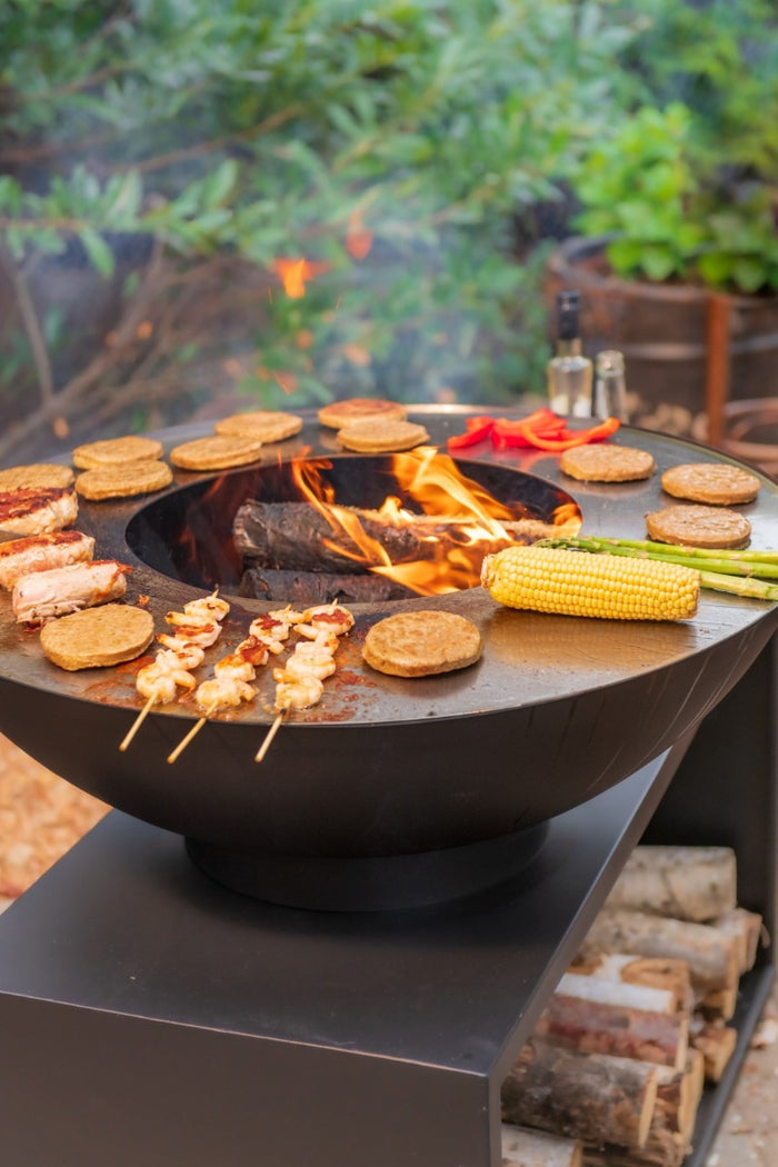 RedFire – Onyx – barbecue - BBQ - Zwart – Vuurschaal BBQ - Vuurkorf -