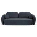 by fonQ Orin 3-zitsbank met Slaapfunctie - Chenille - Blauw
