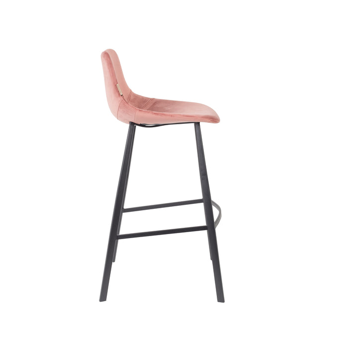 Dutchbone Franky Barkruk Roze 80 cm - Set van 2