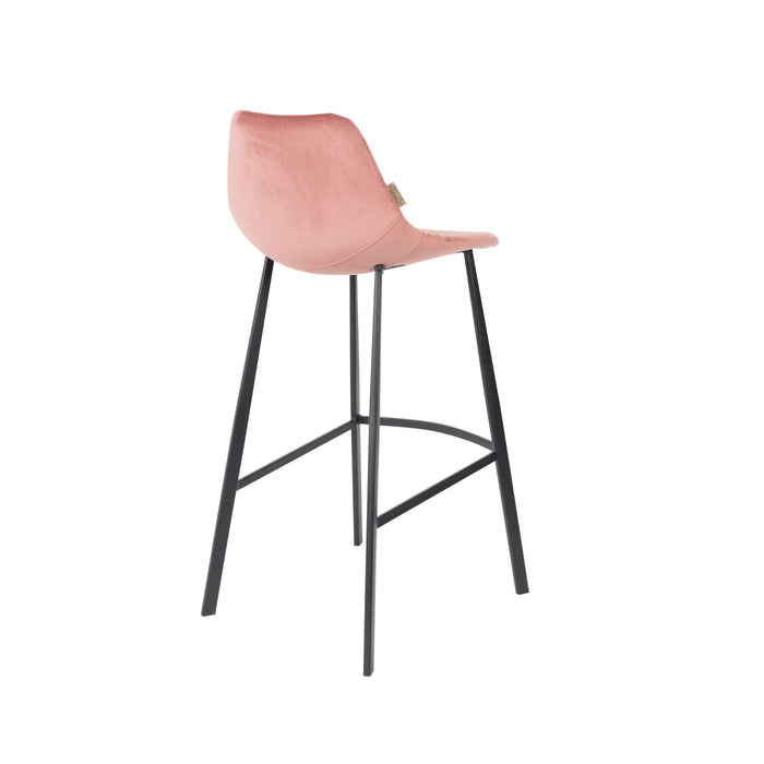 Dutchbone Franky Barkruk Roze 80 cm - Set van 2