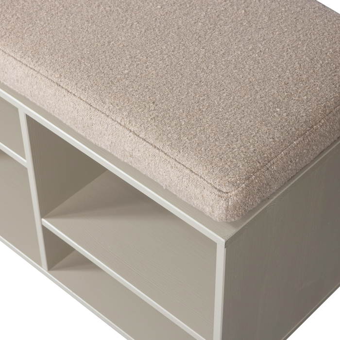 vtwonen Letterba(n)k XL Bankje - Grenen - Dust - 40x194x40