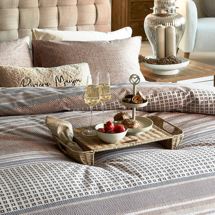 Riviera Maison Stoffen servetten set - Whisper Flax