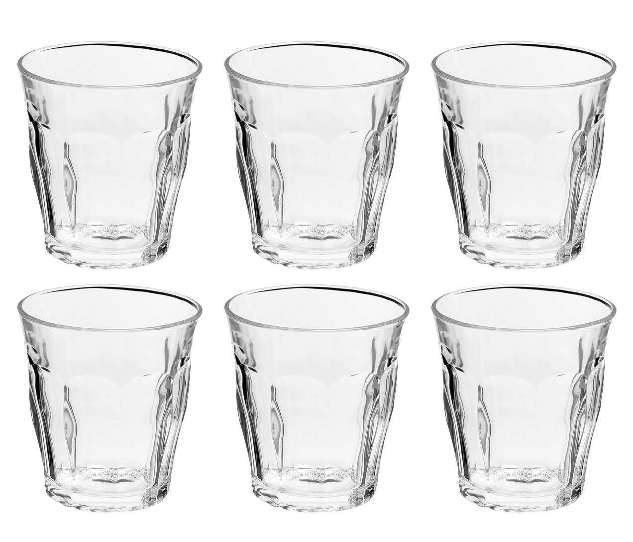 Drinkglazen|waterglazen Picardie - 6x stuks - 200 ML - hardglas